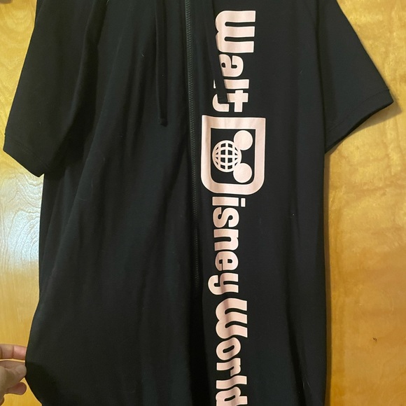 ADULT WOMENS WALT DISNEY WORLD JUMPER BLACK AND PINK SIZE XXL - Picture 3 of 6